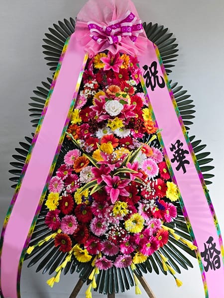 분당 W힐스컨벤션 가장 인기있는 3단화환 기본형